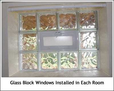 Glass Block Window